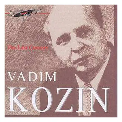 CD Various: Vadim Kozin - The Last Concert