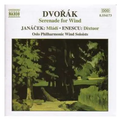 CD Antonín Dvořák: Serenade For Wind / Mládí / Dixtuor