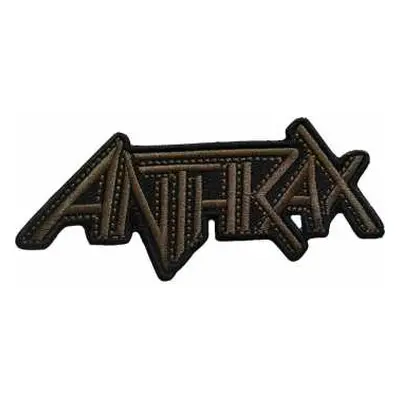 Nášivka Brown Logo Anthrax