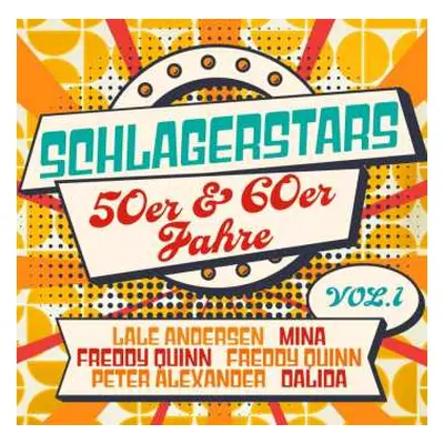 CD Various: Schlagerstars Der 50er & 60er Jahre Vol. 1