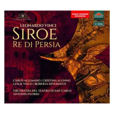 3CD Leonardo Vinci: Siroe Re Di Persia