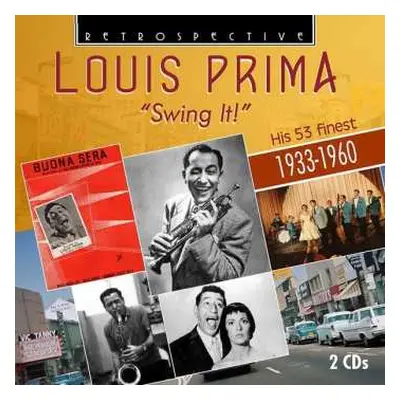 2CD Louis Prima: Swing It!