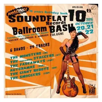 CD Various: Soundflat Records Ballroom Bash Compilation Vol. 10