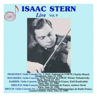 2CD Jean Sibelius: Isaac Stern - Live Vol.9