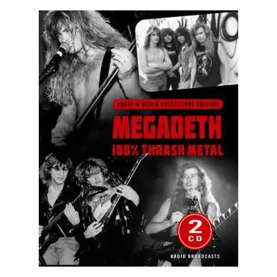 2CD Megadeth: 100% Thrash Metal