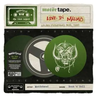 2LP Motörhead: The Löst Tapes Vol. 3 (Live In Malmö 2000) LTD | CLR