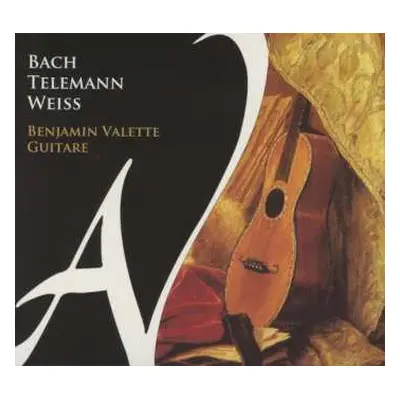 CD Georg Philipp Telemann: Benjamin Valette - Bach / Telemann / Weiss