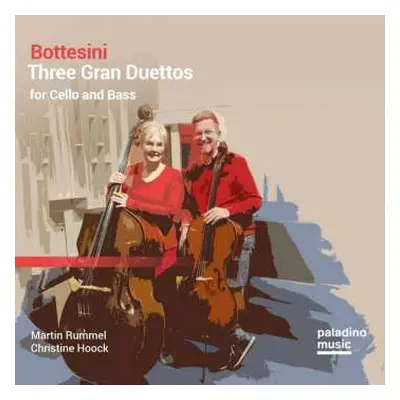 CD Giovanni Bottesini: Duette Nr.1-3 Für Cello & Kontrabass