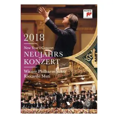 DVD Various: Neujahrskonzert 2018 Der Wiener Philharmoniker