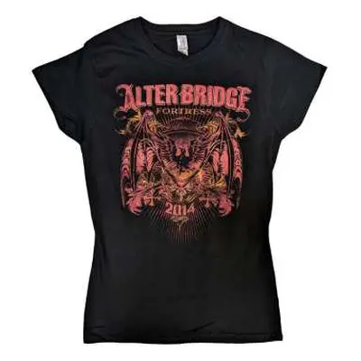 Alter Bridge Ladies T-shirt: Fortress Batwing Eagle (small) S