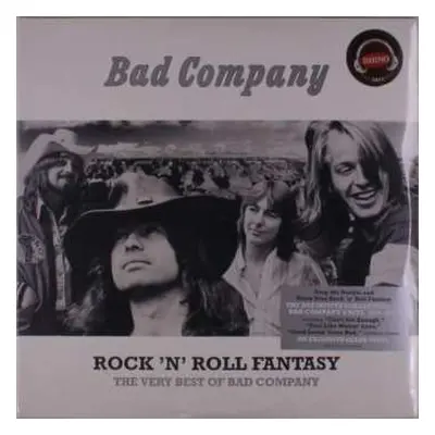 2LP Bad Company: Rock 'n' Roll Fantasy The Very Best Of Bad Company CLR