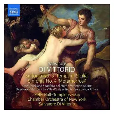 CD The New York Chamber Orchestra: Sinfonias Nos. 3 And 4 • Venere E Adone