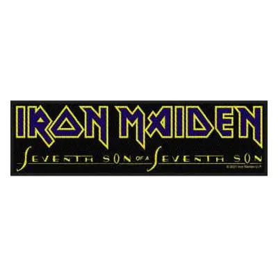 Super Nášivka Seventh Son Logo Iron Maiden