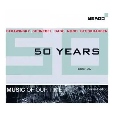 5CD/Box Set Igor Stravinsky: WERGO - 50 Years (Since 1962)