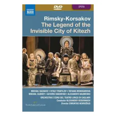 2DVD Nikolai Rimsky-korssakoff: Die Legende Der Unsichtbaren Stadt Kitesh