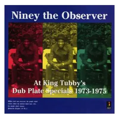 LP Niney The Observer: At King Tubby's (Dub Plate Specials 1973-1975)