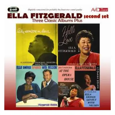 2CD Ella Fitzgerald: Ella Fitzgerald Second Set - Three Classic Albums Plus