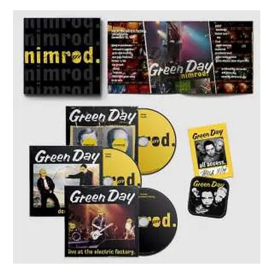 3CD Green Day: Nimrod. (25th Anniversary Edition)