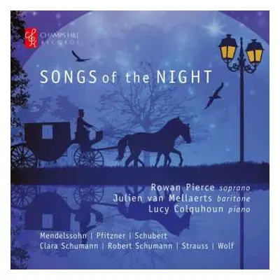 CD Franz Schubert: Rowan Pierce & Julien Van Mellaerts - Songs Of The Night