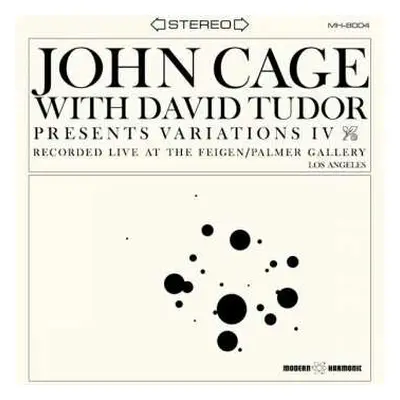 LP John Cage: Variations IV CLR