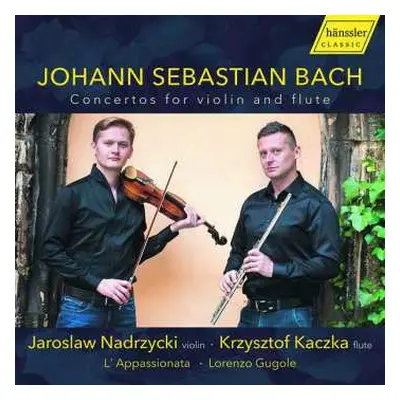 CD Johann Sebastian Bach: Konzerte Für Violine,flöte,streicher,bc Bwv 1043 & 1060