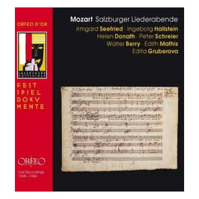 2CD Wolfgang Amadeus Mozart: Lieder