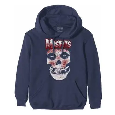 Mikina Blood Drip Skull S