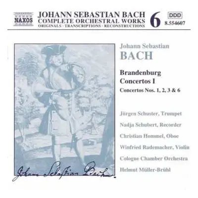 CD Johann Sebastian Bach: Brandenburg Concertos I