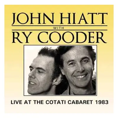 CD Ry Cooder: Live At The Cotati Cabaret 1983