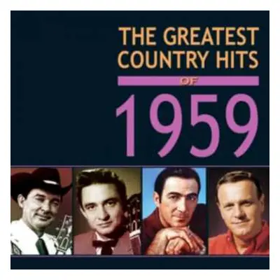 4CD Various: The Greatest Country Hits Of 1959