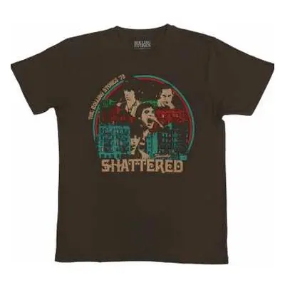 The Rolling Stones Unisex T-shirt: Some Girls Shattered (small) S