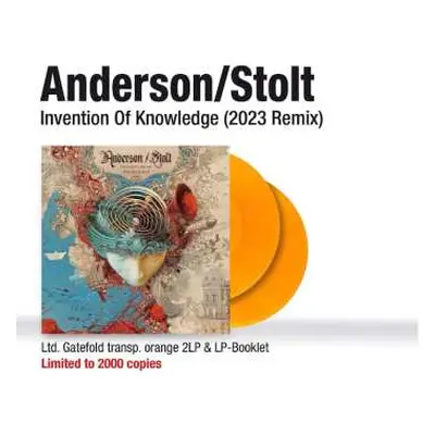 2LP Jon Anderson: Invention Of Knowledge LTD | CLR