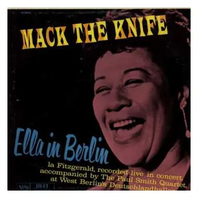 LP Ella Fitzgerald: Mack The Knife (The Complete Ella In Berlin)