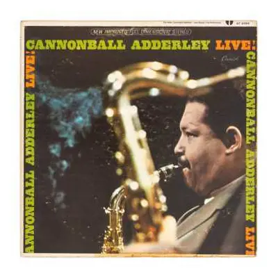 CD Cannonball Adderley: Cannonball Adderley-Live! LTD