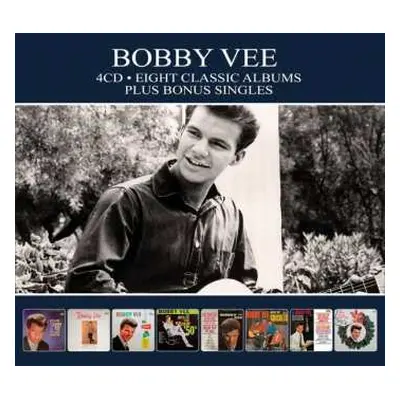 4CD Bobby Vee: Eight Classic Albums Plus Bonus Singles