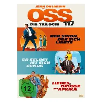 3DVD Various: Oss 117 - Die Trilogie