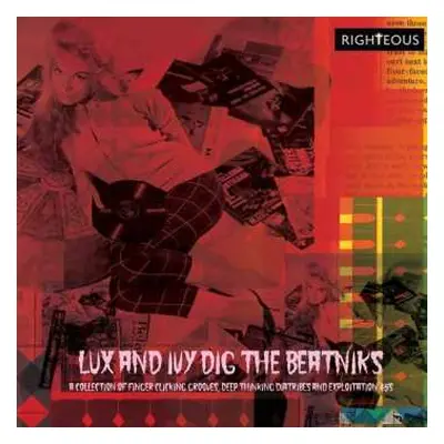 2CD Various: Lux And Ivy Dig The Beatniks (A Collection Of Finger Lickin' Groove, Deep Thinkin' 