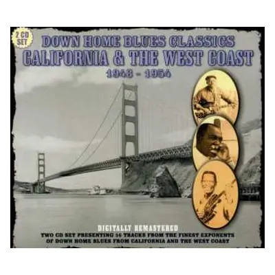 2CD Various: Down Home Blues Classics Volume 4 California & The West Coast 1948 - 1954