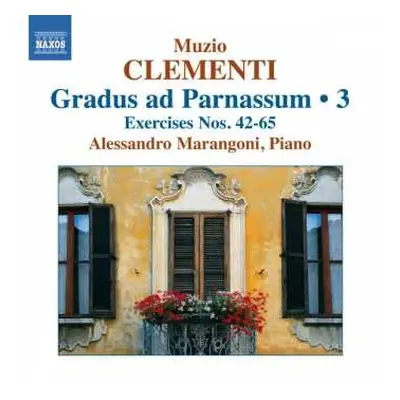 CD Muzio Clementi: Gradus Ad Parnassum - 3 Exercises Nos. 42-65