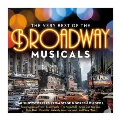 3CD Various: Very Best Of The Broadway Musicals