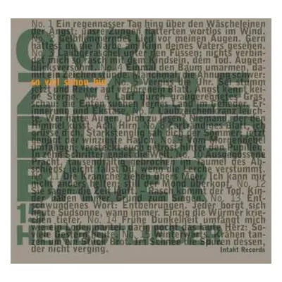 CD Omri Ziegele Billiger Bauer: So Viel Schon Hin. 15 Herbstlieder