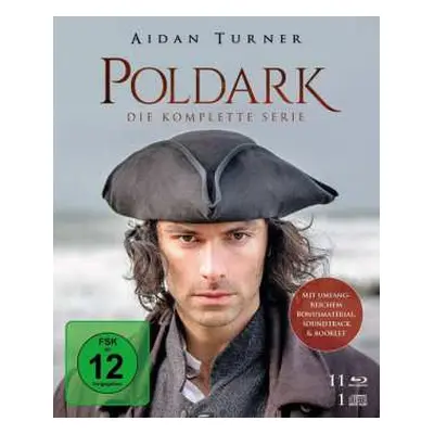 CD/11Blu-ray Various: Poldark (komplette Serie) (blu-ray)