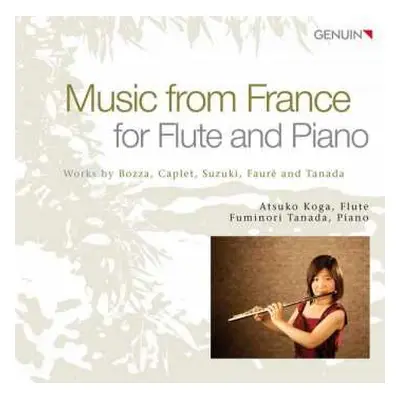 CD Fuminori Tanada: Music From France For Flute And Piano