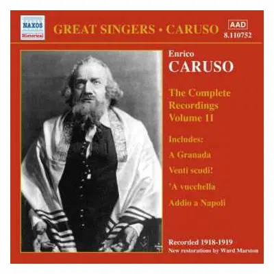 CD Enrico Caruso: The Complete Recordings, Volume 11