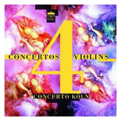 CD Antonio Vivaldi: Concertos 4 Violins