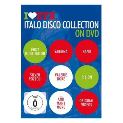 DVD Various: I Love ZYX Italo Disco Collection On DVD