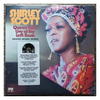 2LP Shirley Scott: Queen Talk: Live At The Left Bank LTD | NUM