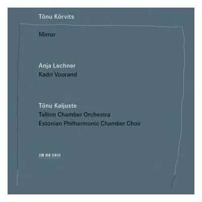 CD Anja Lechner: Mirror