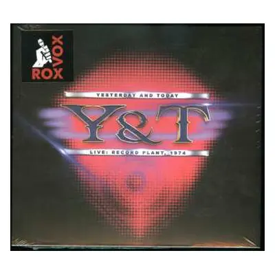 CD Y & T: Live: Record Plant, 1974