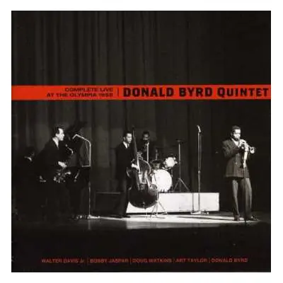 CD Donald Byrd Quintet: Complete Live At The Olympia 1958 LTD